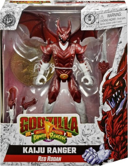 Godzilla x MMPR Red Rodan Ranger 5 inch figure