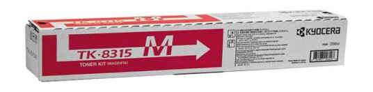 Kyocera TK-8315 M lasertoner - 1T02MVBNL0 Original - Magenta 6000 sider