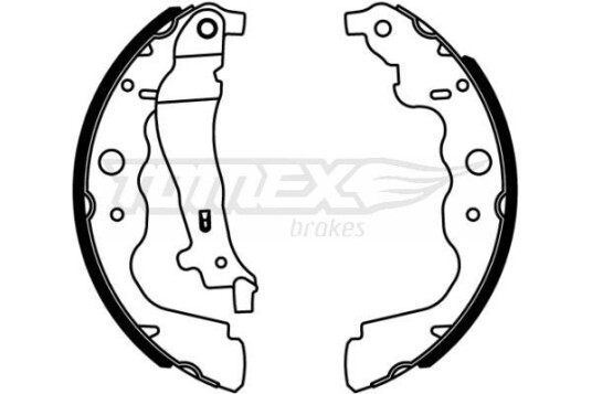 Bremsesko sett TOMEX Brakes TX 22 18