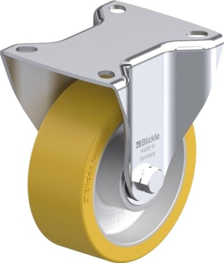 Blickle 321554 B-Alth 100K Faste Hjul Hjuldiameter: 100 Mm Bæreevne (Maks.): 250 Kg 1 Stk