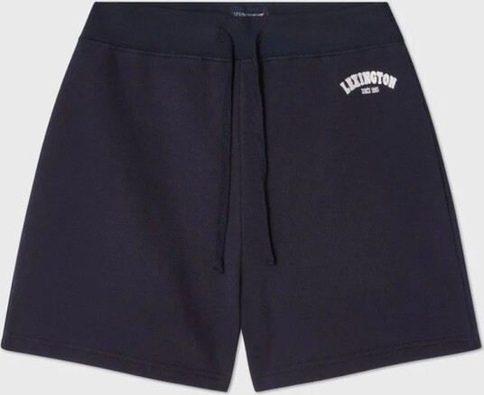 Lexington Clothing Logo Jersey Shorts Navy M