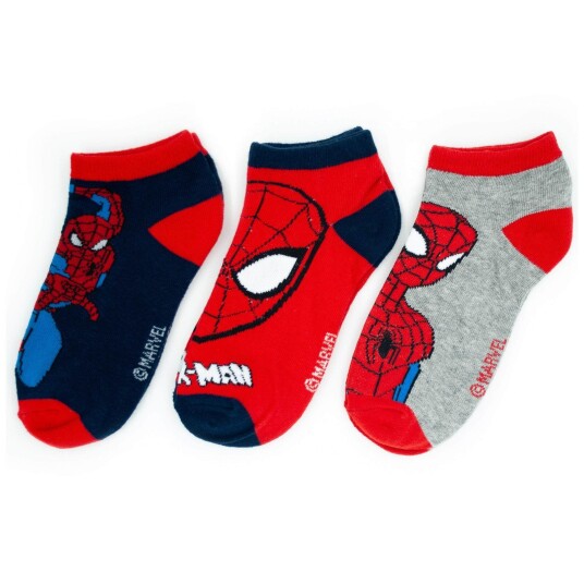Spider-Man Sokker 3-pk - 23/26 - Barn - Gutt/Jente - 70% bomull/27% polyester/3% elastan