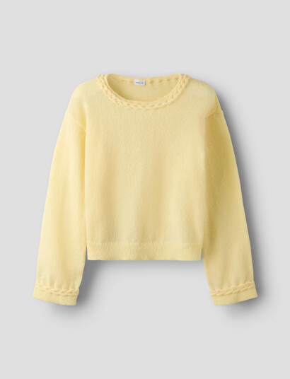 Name It Nkfdallisy Ls Knit Yellow 116