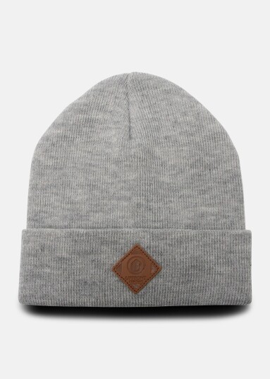 Upfront Official Youth Beanie Lt Grey Melange Onesize Luer