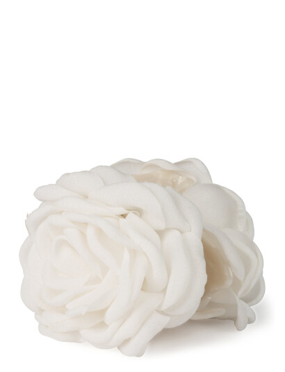 SUI AVA Rosa Hair Claw White ONE SIZE SUI AVA Rosa Hair Claw White ONE SIZE