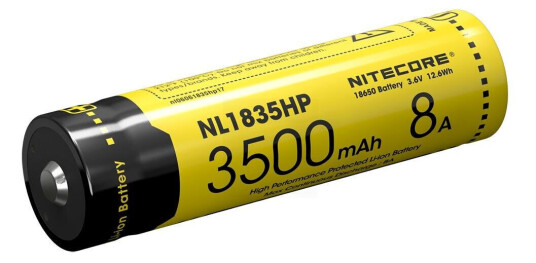 Nitecore 18650 Oppladbart Batteri
