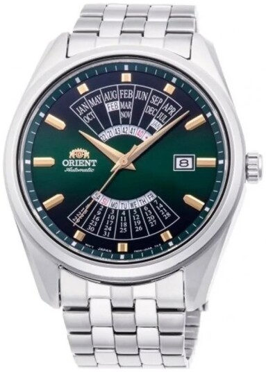 Orient Herreklokke RA BA0002E Contemporary Grønn/Stål Ø43.5 mm