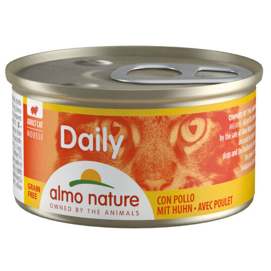 Almo Nature Daily Menu 6 X 85 G Mousse Med Kylling