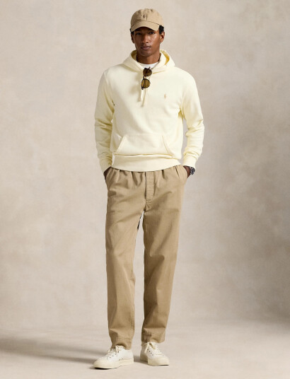 Polo Ralph Lauren Loopback Fleece Hoodie Cream XXL Polo Ralph Lauren Loopback Fleece Hoodie Cream XXL