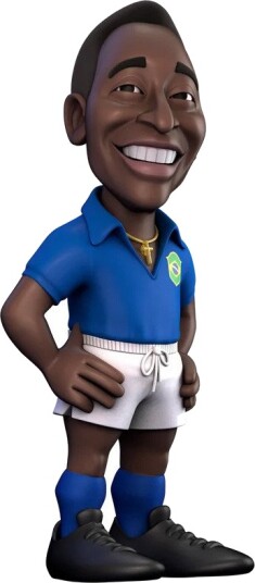 Minix Pele Brasil Figur 12 Cm 3+ År