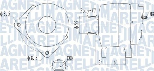Dynamo MAGNETI MARELLI 063732054010