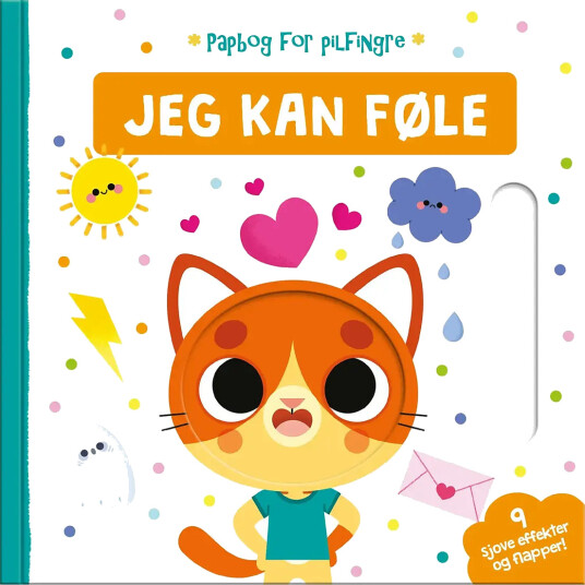 GLOBE Papbog For Pilfingre - Jeg Kan Føle - Multi/patterned - DANISH