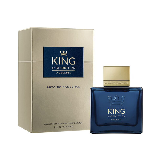Antonio Banderas King of Seduction Absolute 100ml Eau de Toilette for Men Antonio Banderas King of Seduction Absolute 100ml Eau de Toilette for Men