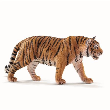 Schleich Tigerfigur i plast - Wild Life Dyr - H: 6 cm