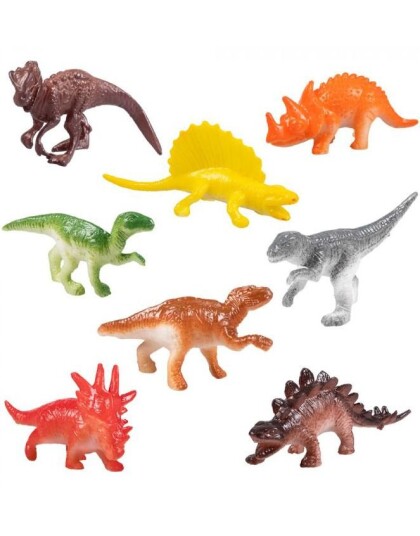 8 stk Dinosaur Figurer 8 stk Dinosaur Figurer