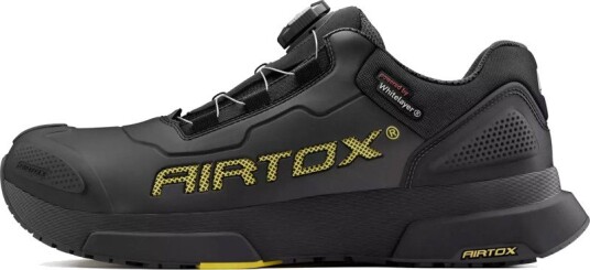 Airtox FS55 vernesko, S3, sort, str. 49 Black/Yellow EU 36