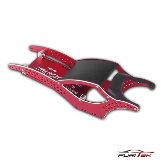 Furious Furitek Scythe Alu Frame Kit for SCX24 Red