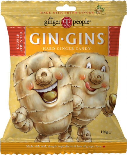 Ginger People Ingefær Drops Hard Gin-gin - 150 g Ginger People Ingefær Drops Hard Gin-gin - 150 g
