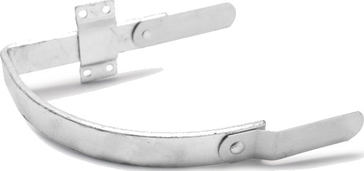 400 mm Brakettjern for 1/4 RZ/VM med sink