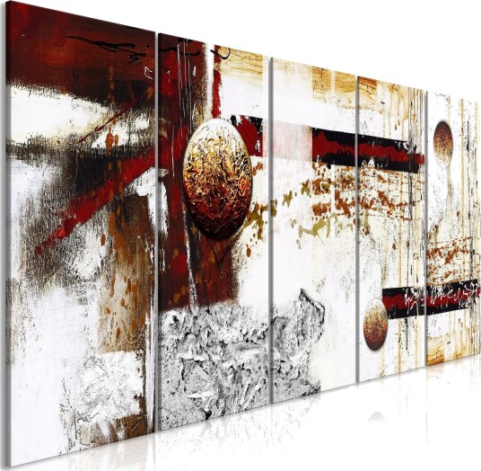 Bilde Dynamics In Space 5 Parts Narrow 225x90 Artgeist sp. z o. o.