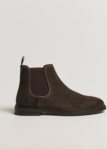 GantBidford Suede Chelsea Boot Dark Brown