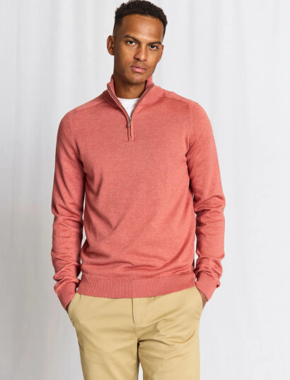 Bruun & Stengade Bs Ilario Regular Fit Knitwear   Pink   L