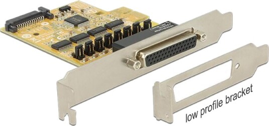 Delock PCIe RS 232 4 Port Powered 89447