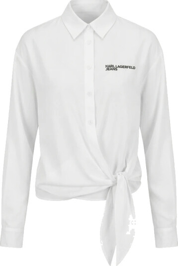 Karl Lagerfeld Dame Bluser & Skjorter Hvit S, Karl Lagerfeld Dame Bluser & Skjorter Hvit S,