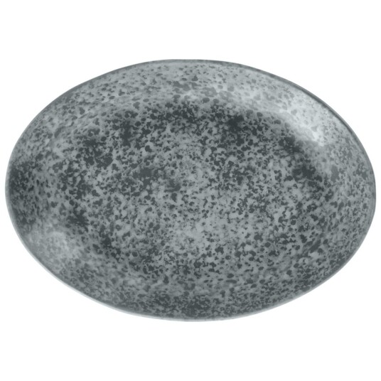 VEGA Severingsfat Arona ovalt; 20.5x14.5x2.8 cm LxBxH; Antrasitt; Oval; 6 Stykk / Forpakning