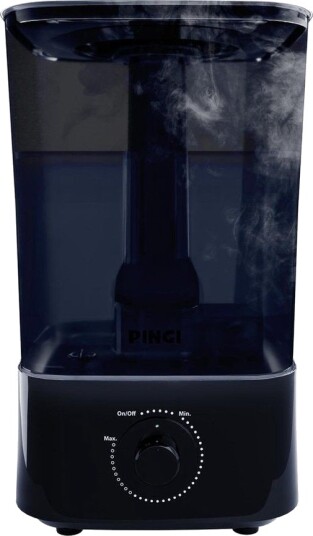 PINGI Cascada CHD A4000D Digital ultrasonisk luftfukter ??? 4L 28W <36dB RH 30???90% fjernkontroll ??? Svart PINGI Cascada CHD A4000D Digital ultrasonisk luftfukter ??? 4L 28W <36dB RH 30???90% fjernkontroll ??? Svart