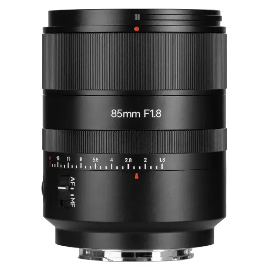 7Artisans AF 85mm f/1.8 Sony Sony E-mount. Full frame. Sort 7Artisans AF 85mm f/1.8 Sony Sony E-mount. Full frame. Sort