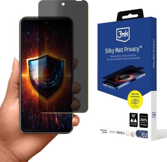 3Mk Silky Matt Privacy™ Matt Personvernskjermbeskytter Til Htc U23 Pro