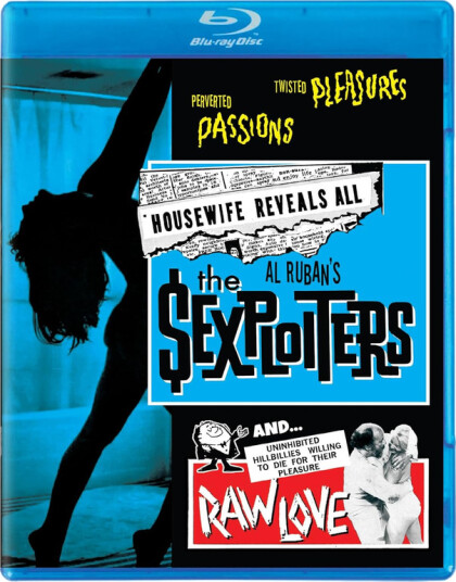 The Sexploiters 1965 + Raw Love 1965 Bluray