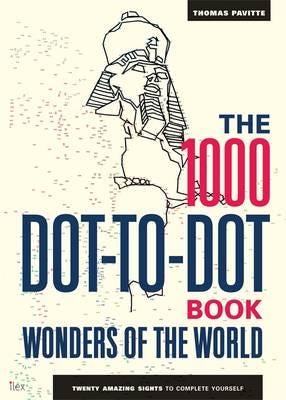 The 1000 Dot-To-Dot Book: Wonders Of The World Av Thomas Pavitte