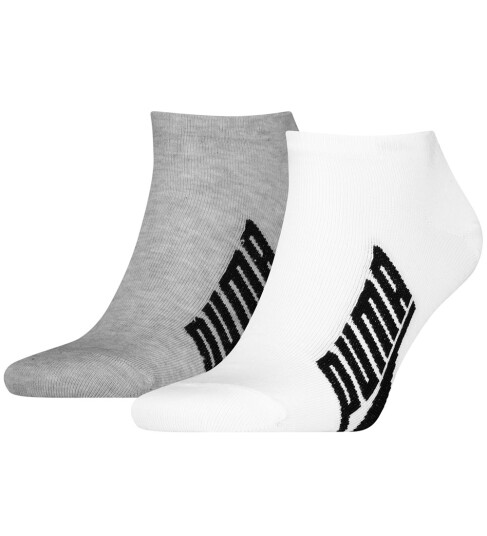 Puma Ankelsokker 2 pack Sneaker Livsstil Hvit/Grå/Svart Puma 35/38 Sokker 35 38 Puma Ankelsokker 2 pack Sneaker Livsstil Hvit/Grå/Svart Puma 35/38 Sokker 35 38