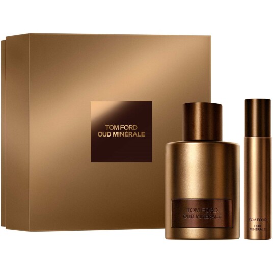 Tom Ford Oud Minérale Parfyme Set med Fullsize og Travel Size
