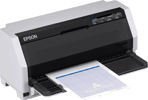 Epson Lq 690Iin Skriver S/H Punktmatrise 360 X 180 Dpi 24 Pin Usb 2.0 Parallell Lan Epson Lq 690Iin Skriver S/H Punktmatrise 360 X 180 Dpi 24 Pin Usb 2.0 Parallell Lan