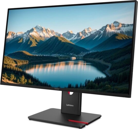 Lenovo ThinkVision T27q 40 27" QHD 120Hz Svart 64A6GAR6EU Lenovo ThinkVision T27q 40 27" QHD 120Hz Svart 64A6GAR6EU