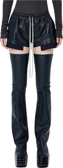 Rick Owens Dame Shorts Svart S,