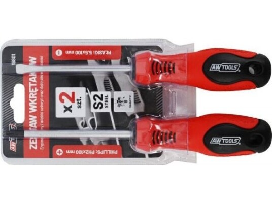 Awtools S2 Skrutrekkere 2 Stk. Aw36801 Awtools S2 Skrutrekkere 2 Stk. Aw36801