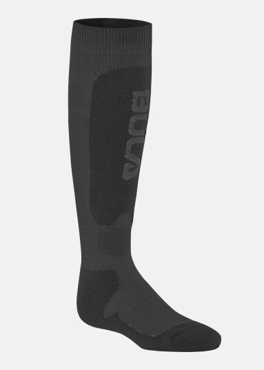 Bula Jr Brand Ski Socks Black 30 33 Skistrømper Bula Jr Brand Ski Socks Black 30 33 Skistrømper