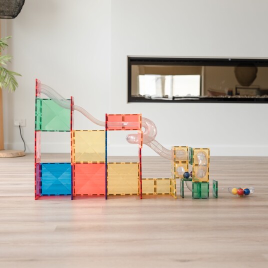 Connetix Rainbow kulebane utvidelse 66 stk Connetix Rainbow kulebane utvidelse 66 stk