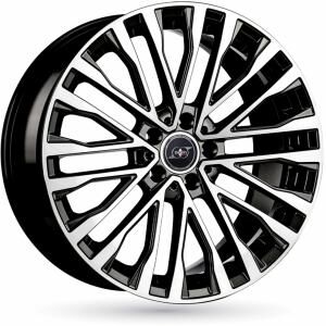 INFINY individual Kamenz Shiny Black Machined Face 8.5x19 5/112 ET32 B66.5