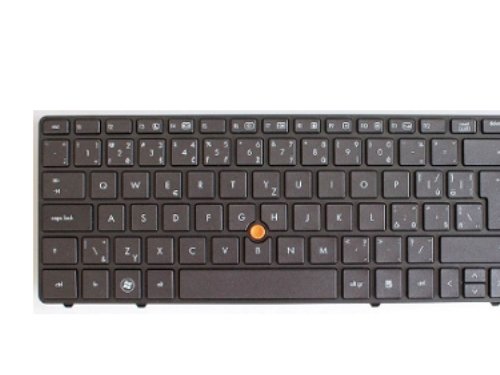 Hp - Tastatur - Belgisk - For Elitebook 8770W Mobile Workstation