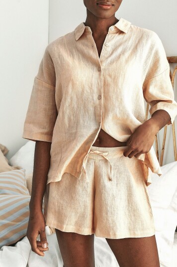 Ellos Home Candice Shorts Natur
