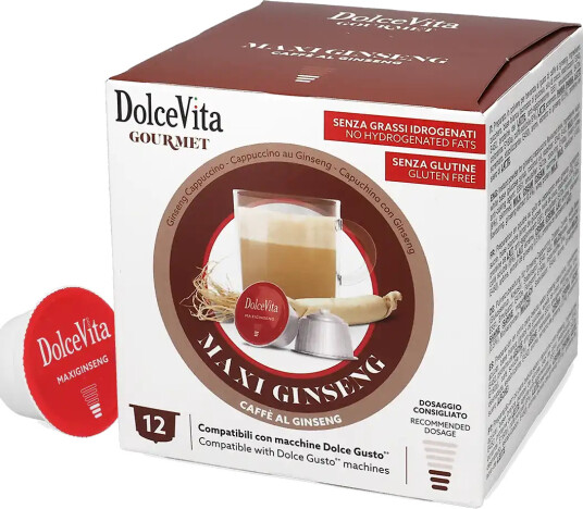 Dolce Vita | Maxi Ginseng 12 kapsler til Dolce Gusto