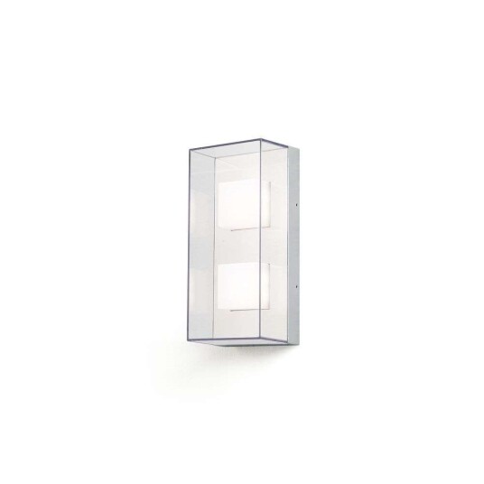 Konstsmide Sanremo Utendørs Vegglampe LED Stor Grå