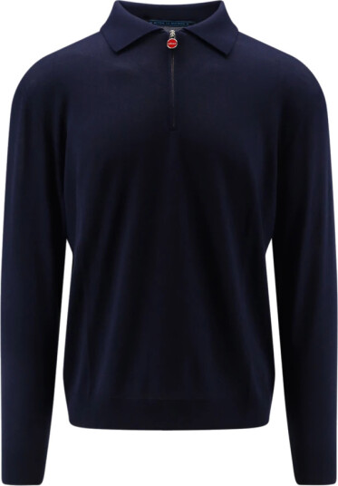 Kiton Herre Strikkevarer Blå 2XL, Kiton Herre Strikkevarer Blå 2XL,