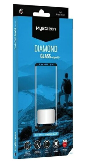 Myscreen Ms Diamond Glass Edge 3D Realme 11 Pro/ 11 Pro+ Juoda/Juodas Tempered Glass