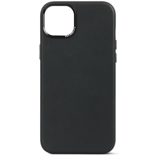 Decoded Iphone 15 Deksel Leather Backcover Svart